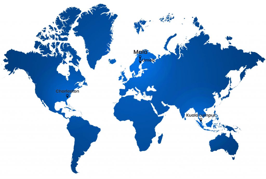 ImpulseRadar offices map | ImpulseRadar Americas